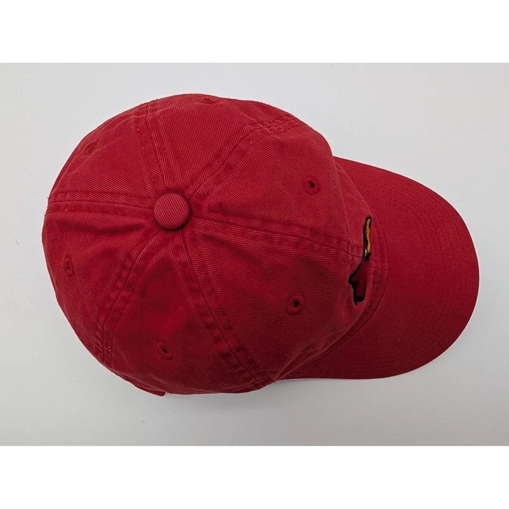Adidas Louisville Cardinals NCAA Hat Red Adjustable Cotton Baseball Cap Mens